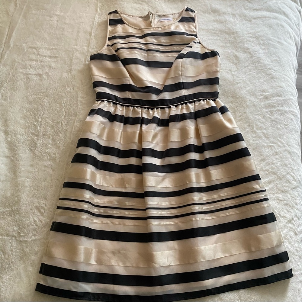 Calvin Klein lined dress
